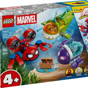 LEGO Marvel Spidey: Podwodne Pojazdy 11207