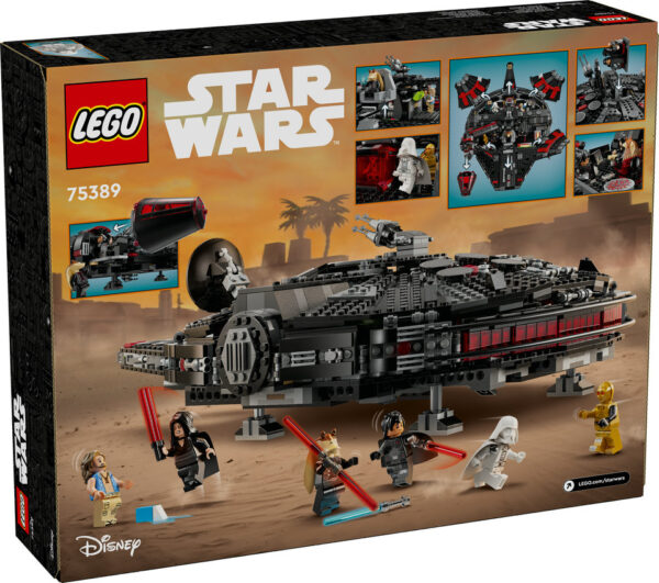LEGO Star Wars Mroczny Sokół Millennium 75389 — zdjęcie 2