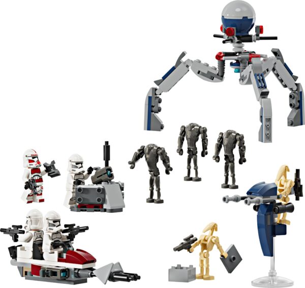 LEGO Star Wars Zestaw bitewny Klony kontra Droidy 75372, zdjęcie 3