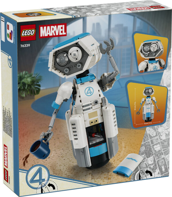 LEGO Marvel Fantastyczna Czwórka H.E.R.B.I.E. 76339, zdjęcie 2