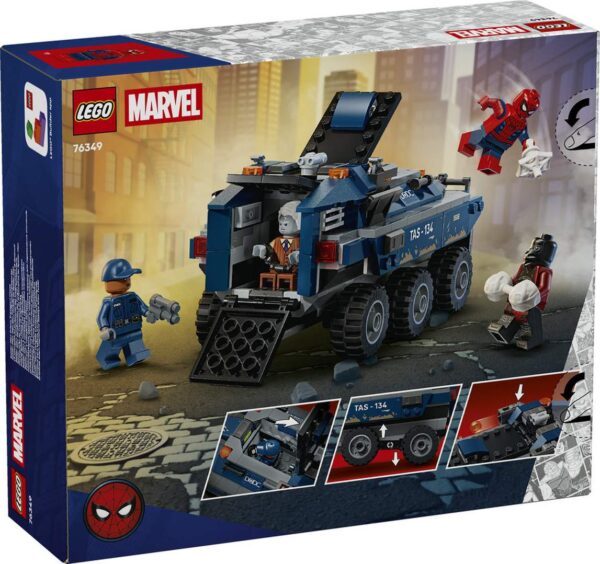 LEGO Marvel Pościg Spider-Mana za więźniarką 76349, zdjęcie 2