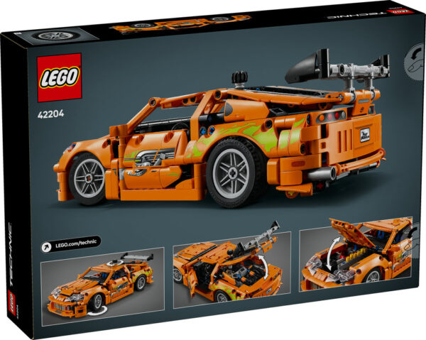 LEGO Technic Fast and Furious Toyota Supra MK4 42204, zdjęcie 2