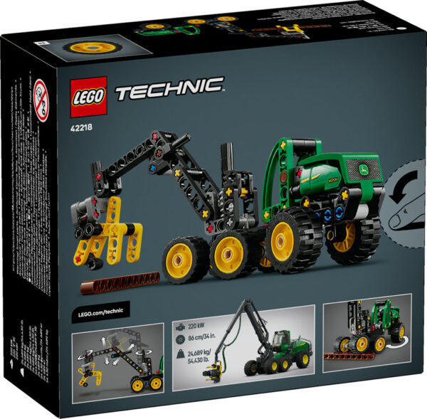 LEGO Technic Harwester Kołowy John Deere 1470H 42218, zdjęcie 2