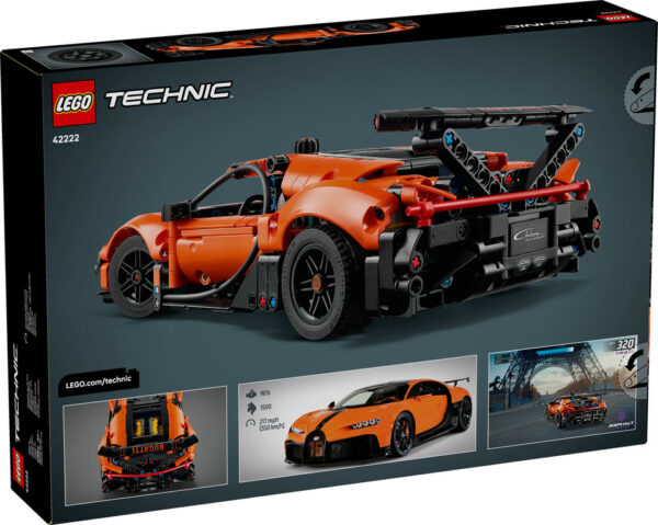LEGO Technic Hipersamochód Bugatti Chiron Pur Sport 42222, zdjęcie 2