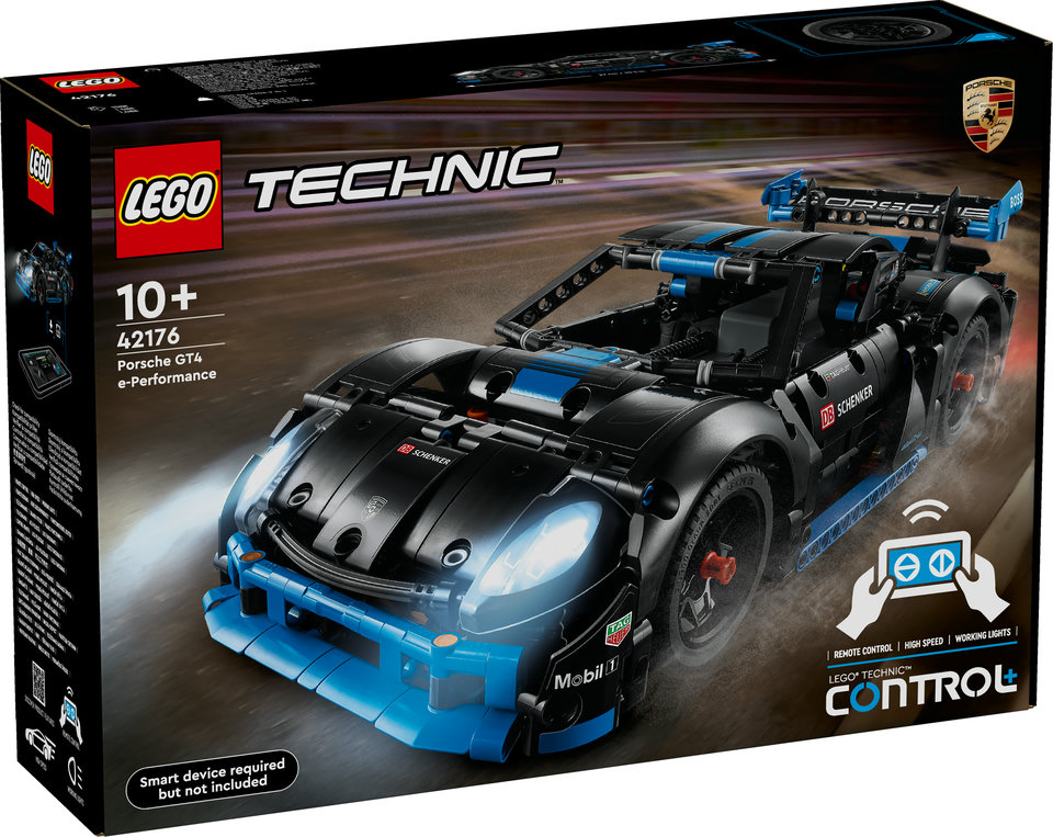 LEGO Technic Samochód wyścigowy Porsche GT4 E-Performance 42176
