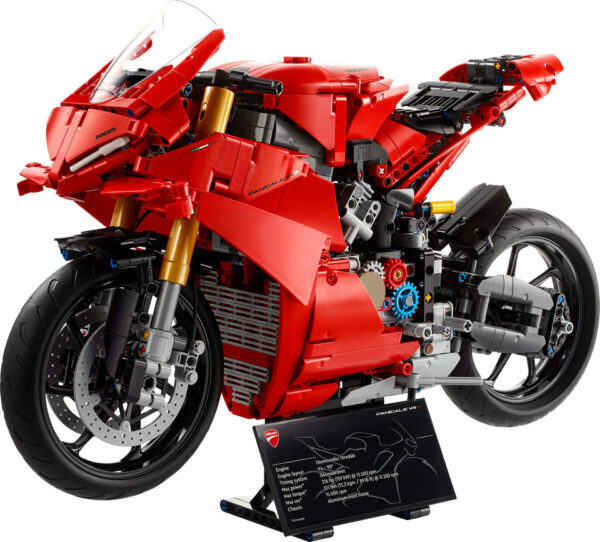 LEGO Technic Motocykl Ducati Panigale V4 S 42202, zdjęcie 3