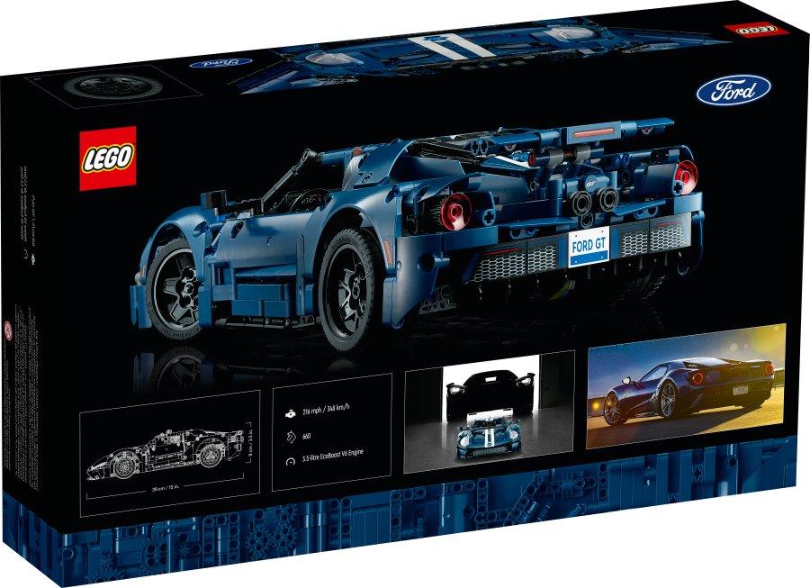 LEGO Technic Ford GT, wersja z 2022 roku 42154 - obrazek 2