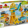 LEGO DUPLO Plac Budowy z Pojazdami 3w1 10476