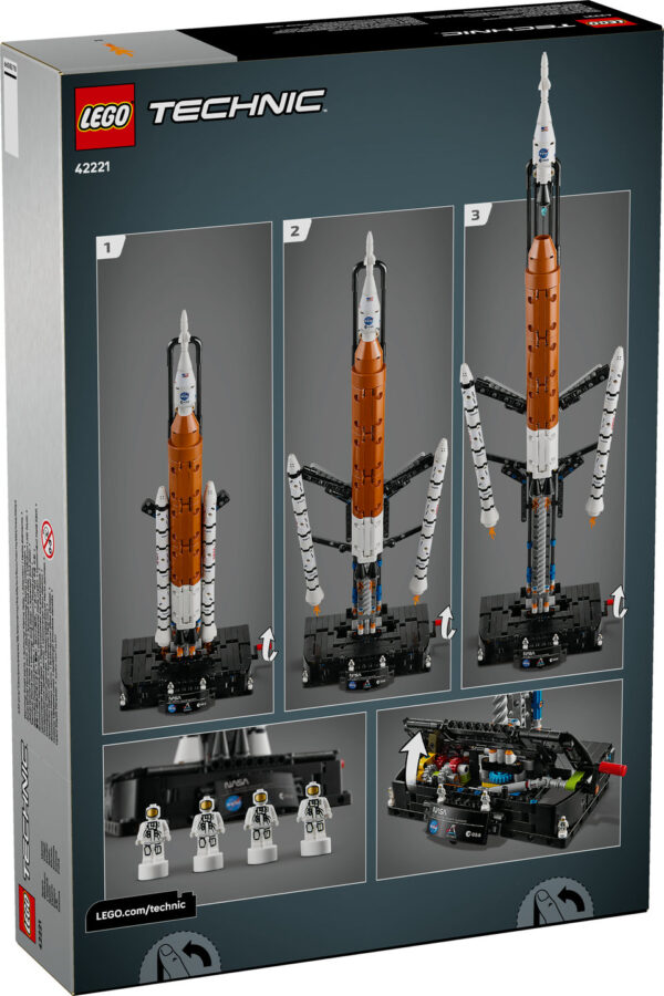 LEGO Technic Rakieta SLS Nasa Artemis 42221, zdjęcie 2