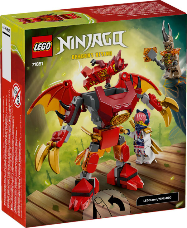 LEGO Ninjago Smok-Mech Kaia - Zestaw Bitewny 71851, zdjęcie 2