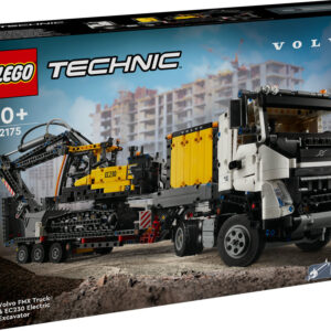 LEGO Technic Ciężarówka Volvo FMX i Koparka EC230 Electric 42175