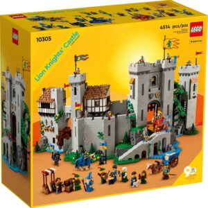 LEGO Icons Zamek rycerzy herbu Lew 10305