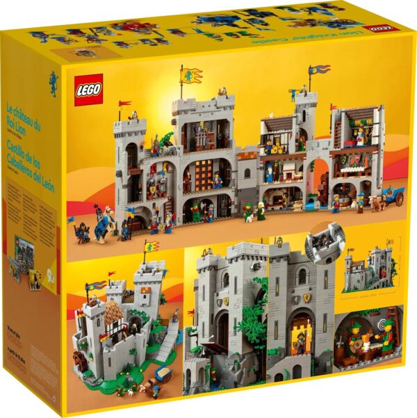 LEGO Icons Zamek rycerzy herbu Lew 10305 — zdjęcie 2