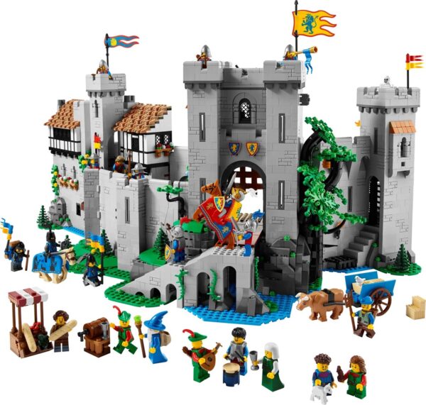 LEGO Icons Zamek rycerzy herbu Lew 10305 — zdjęcie 3