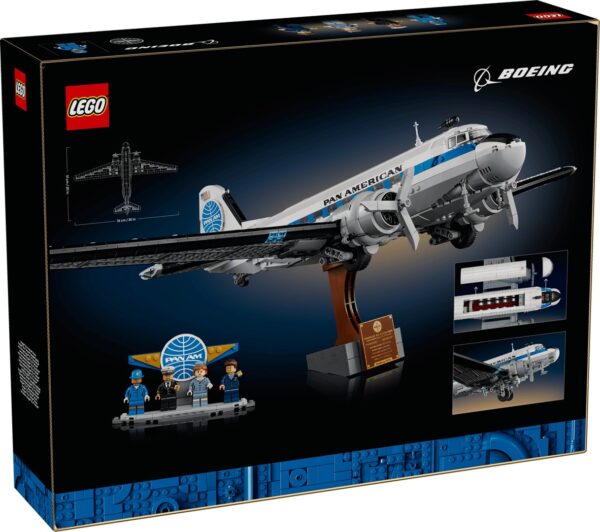 LEGO Icons Samolot pasażerski Douglas DC-3 PAN AM 11378 — zdjęcie 2
