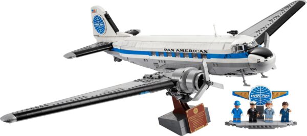 LEGO Icons Samolot pasażerski Douglas DC-3 PAN AM 11378 — zdjęcie 3