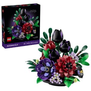 LEGO Icons Botanical Collection - Kompozycja z ciemnych kwiatów 11513