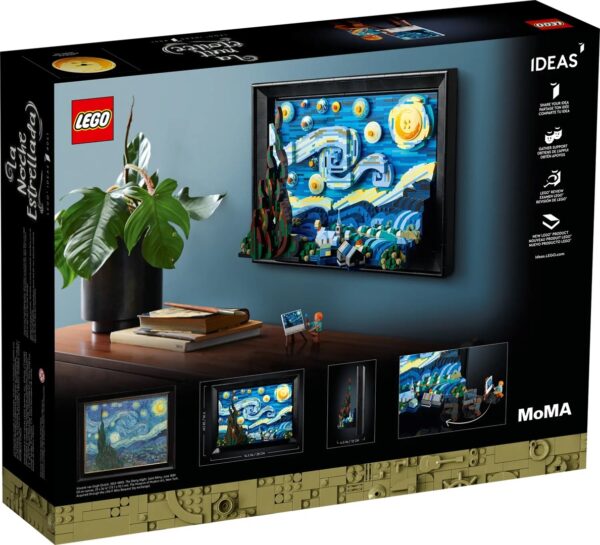 LEGO Ideas gwiaździsta noc - vincenta van gogha 21333 — zdjęcie 2