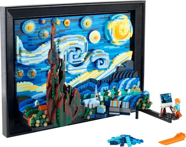 LEGO Ideas gwiaździsta noc - vincenta van gogha 21333 — zdjęcie 3