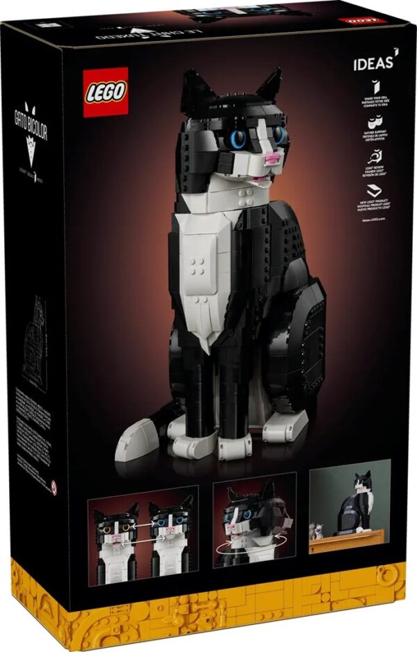 LEGO Ideas Biało-czarny kot 21349 — zdjęcie 2