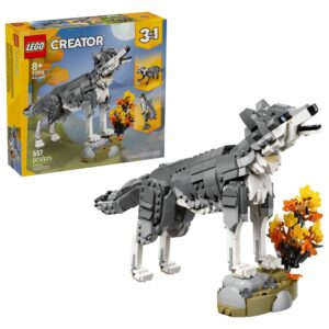 LEGO Creator 3w1 Leśne zwierzęta: Wilk szary 31393