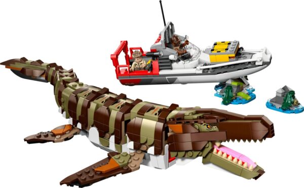 LEGO Jurassic World Misja na łodzi i model mozazaura 76974 — zdjęcie 3